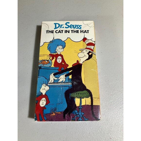 Dr. Seuss - The Cat in the Hat (VHS, 1989) Playhouse Video Tested - Picture 2 of 5
